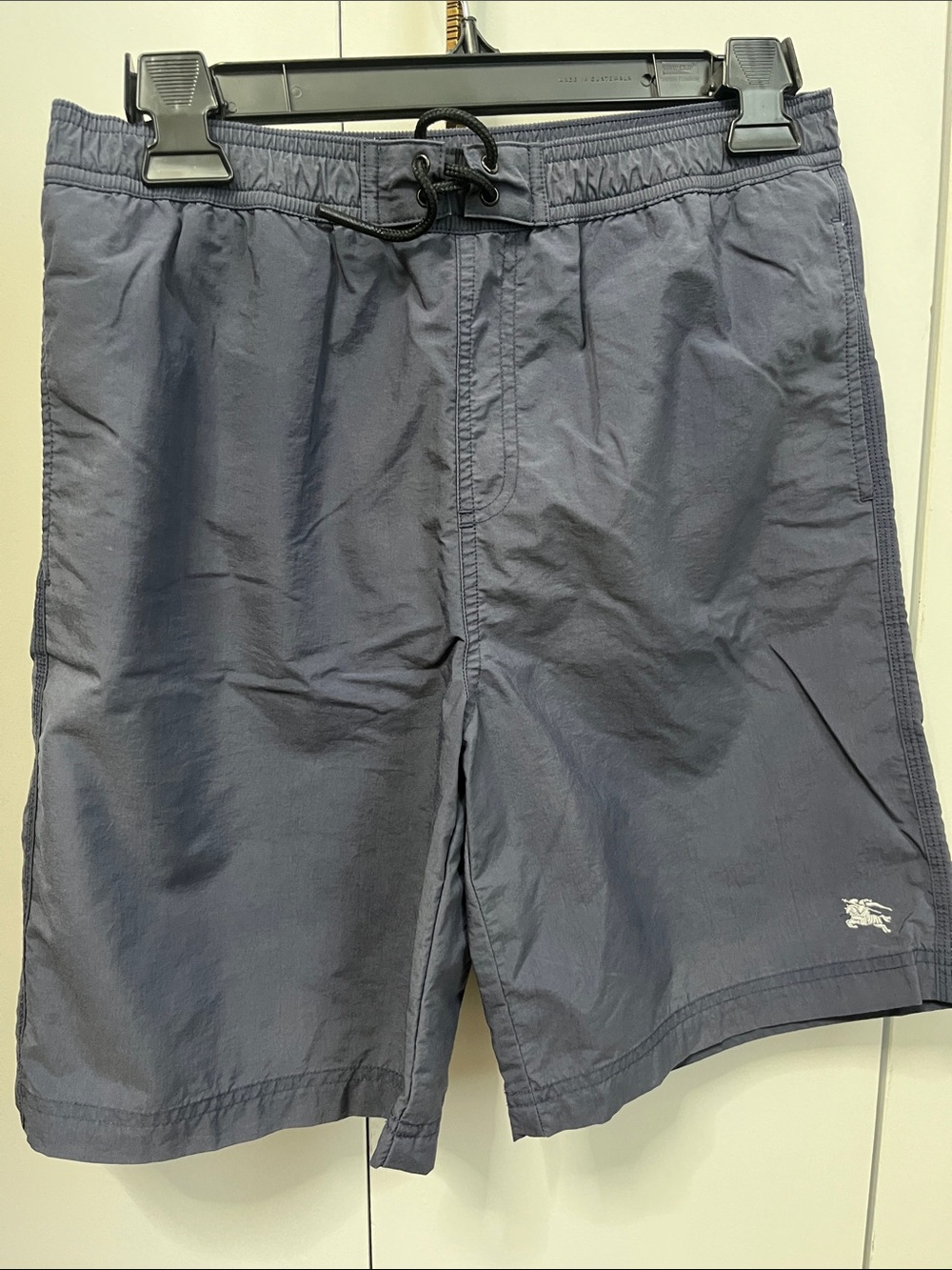 Burberry Men’s Slate Gray Swim Trunks